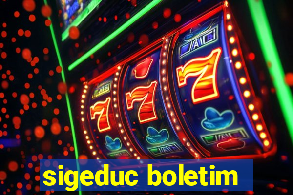 sigeduc boletim